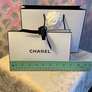 Chanel Retail and Gift Bag combo